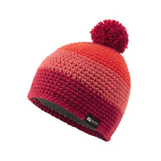 ME_Flash Bobble Beanie Womens_capsicum_red_pop_red