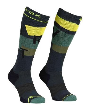 54401-90501-FREERIDE_LONG_SOCKS_COZY_M_black_steel-B-01