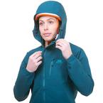 ME-006819_Squall_Hooded_Womens_Jacket_ME-01590_Deep_Teal_Hood_Up_Helmet-4030-2 - Medium