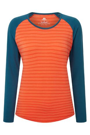 ME-007396_Redline_LS_Womens_Tee_Me-01911_Mandarin_Stripe_Maj - Large